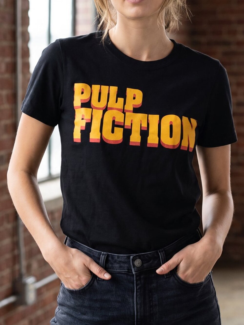 Pulp Fiction Graphic Tee Shirt - Unisex Size Small